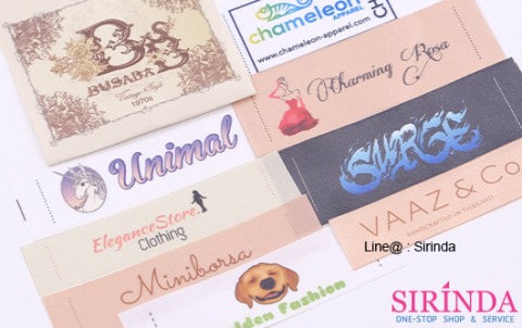 ป้ายพิมพ์ซาตินดิจิตอล พิมพ์ไม่จำกัดสี พิมพ์หลายสี